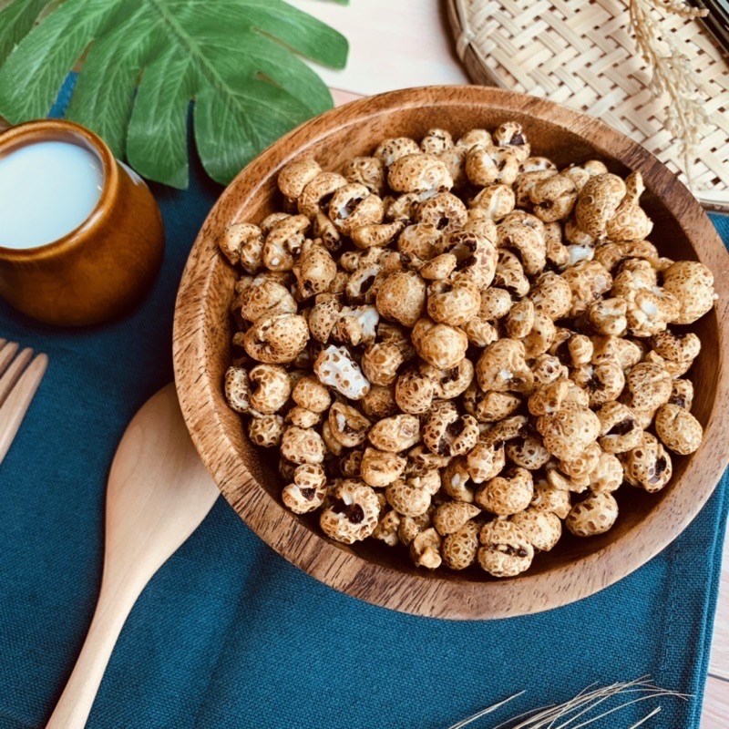 爆薏仁香(黑糖口味) 160公克 布田食品 糙薏仁 爆米香