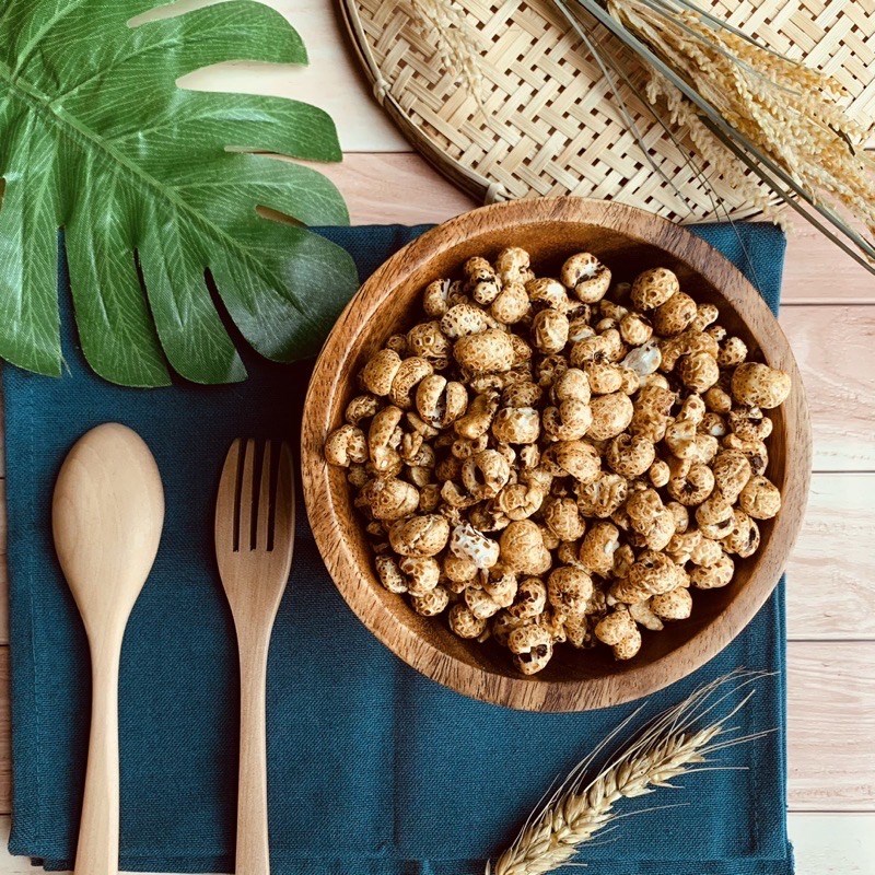 爆薏仁香(黑糖口味) 160公克 布田食品 糙薏仁 爆米香:圖片 3