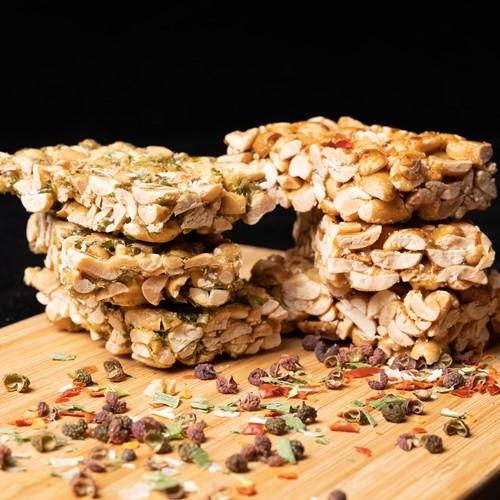 布田X霹靂 仙影無雙口味限量套組(三星蔥花生糖、椒麻花生糖、原味花生糖 口味3選2,贈武學招式啤酒杯)疏樓龍宿 劍子仙跡 霹靂聯名禮盒 送禮 古早味:圖片 3