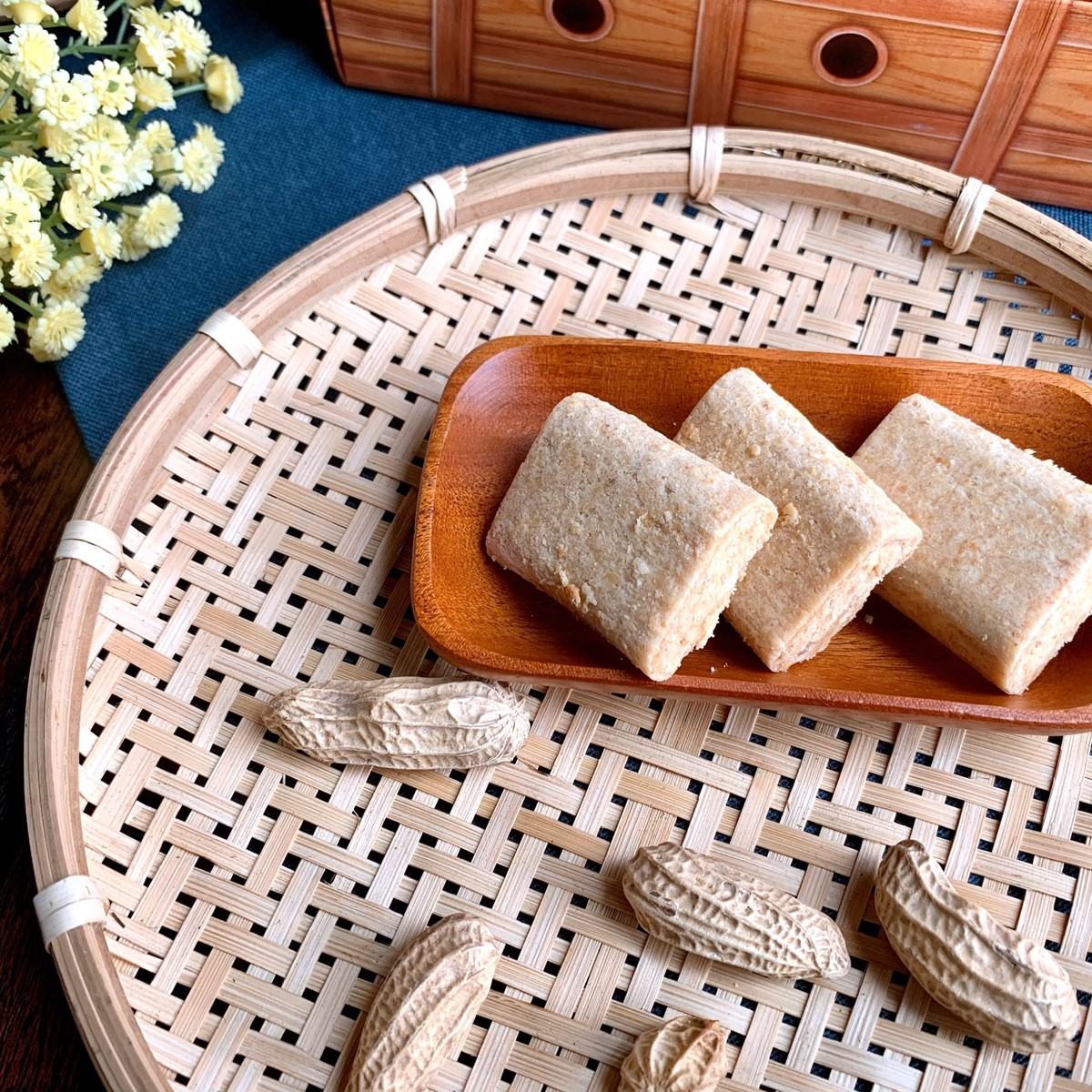 香酥貢糖 (花生貢糖 黑芝麻貢糖 三星蔥貢糖 椒麻貢糖):圖片 2